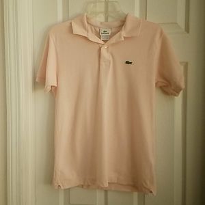 Lacoste Polo Button Up Short Sleeve Shirt